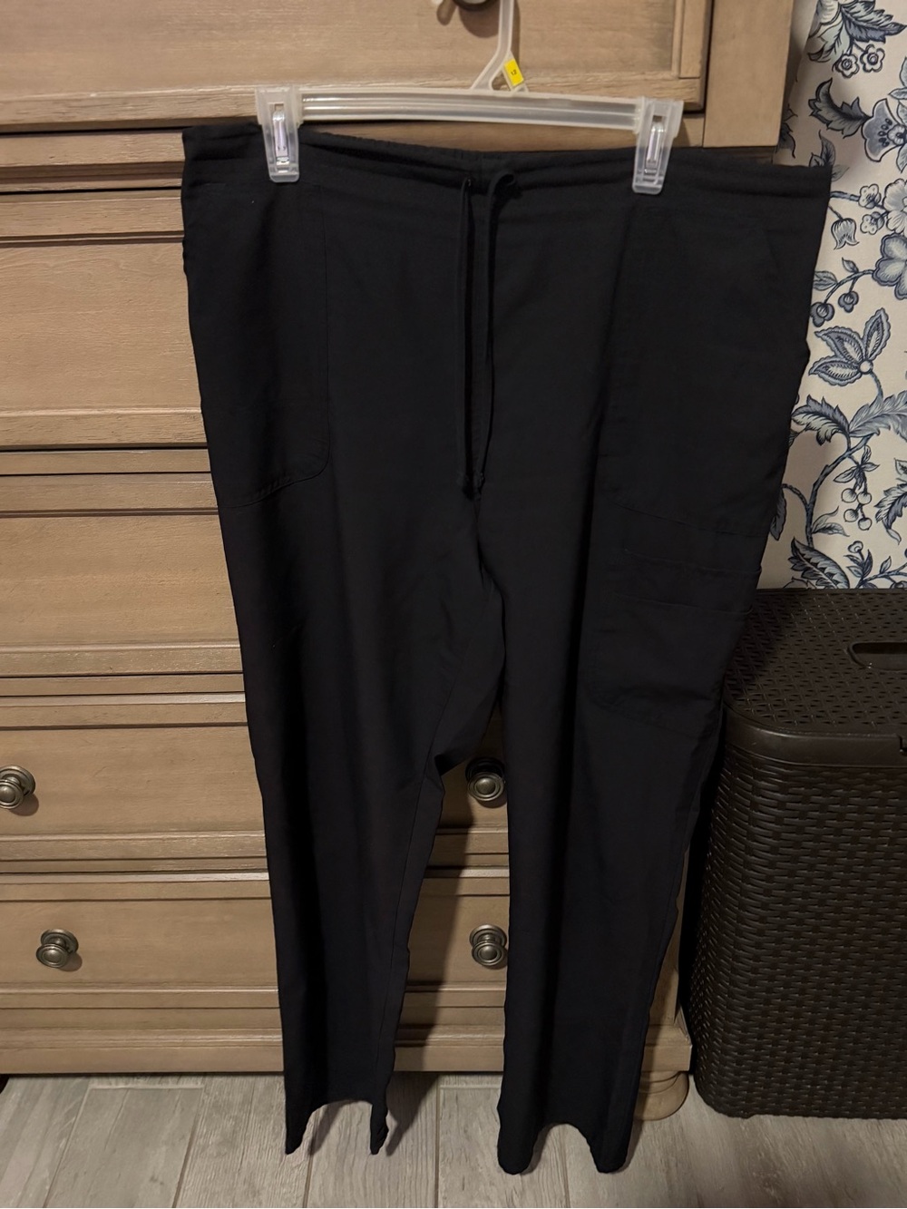 Scrubstar Black Drawstring Jogger Pants